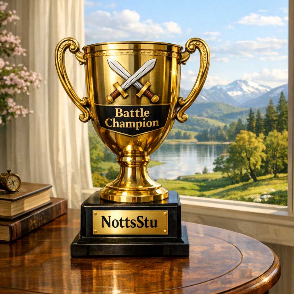 ⚔️ NottsStu ⚔️ is this week’s Battle Champion!
17 wins, 94% win rate