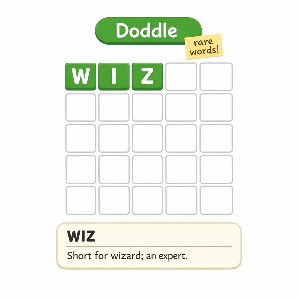 🔶 Rare Word of the Week: WIZ