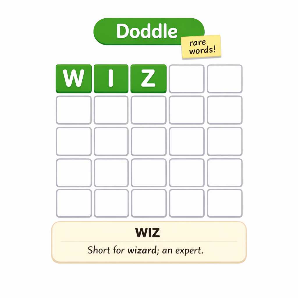 🔶 Rare Word of the Week: WIZ