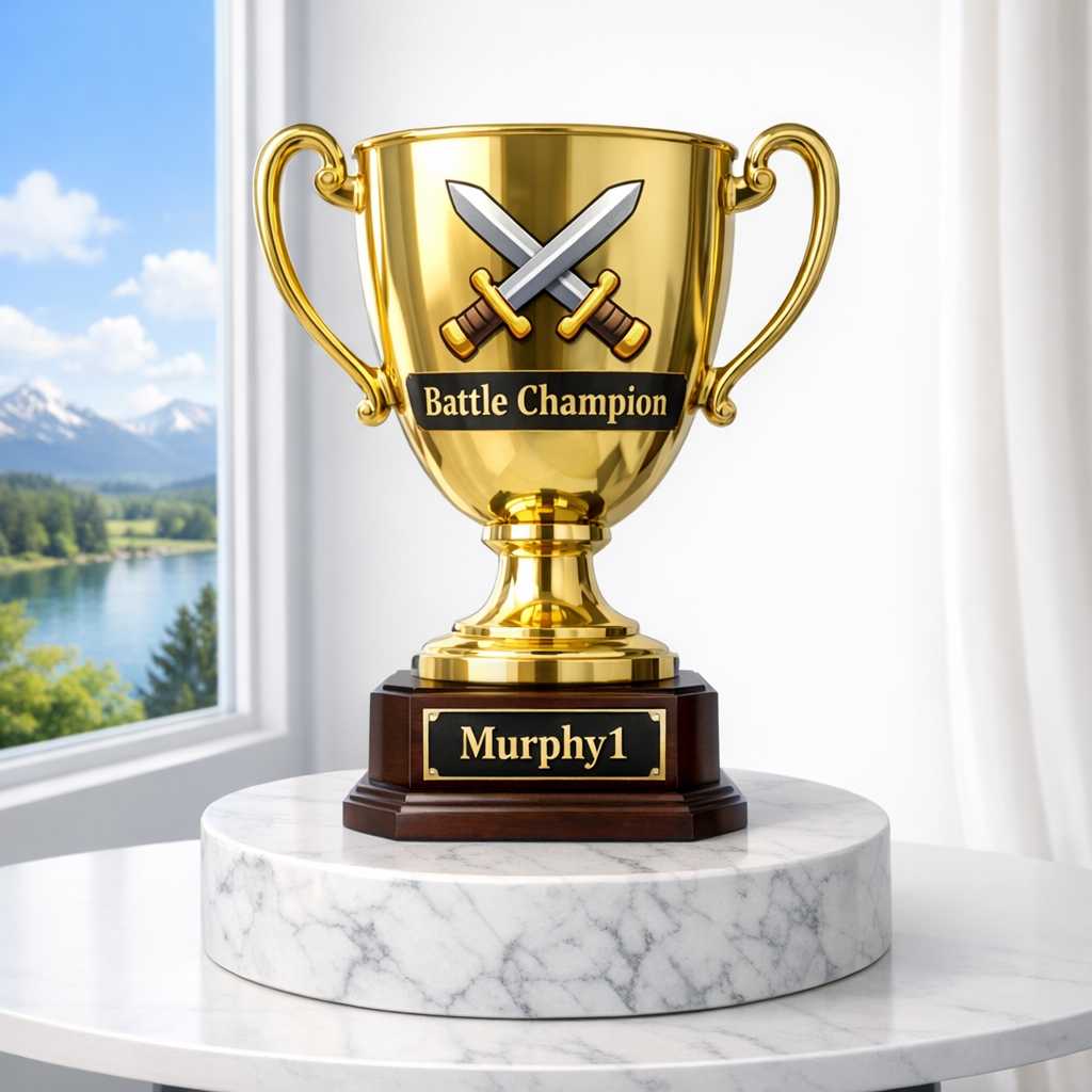⚔️ Murphy1 ⚔️ is this week’s Battle Champion!
14 wins, 93% win rate
