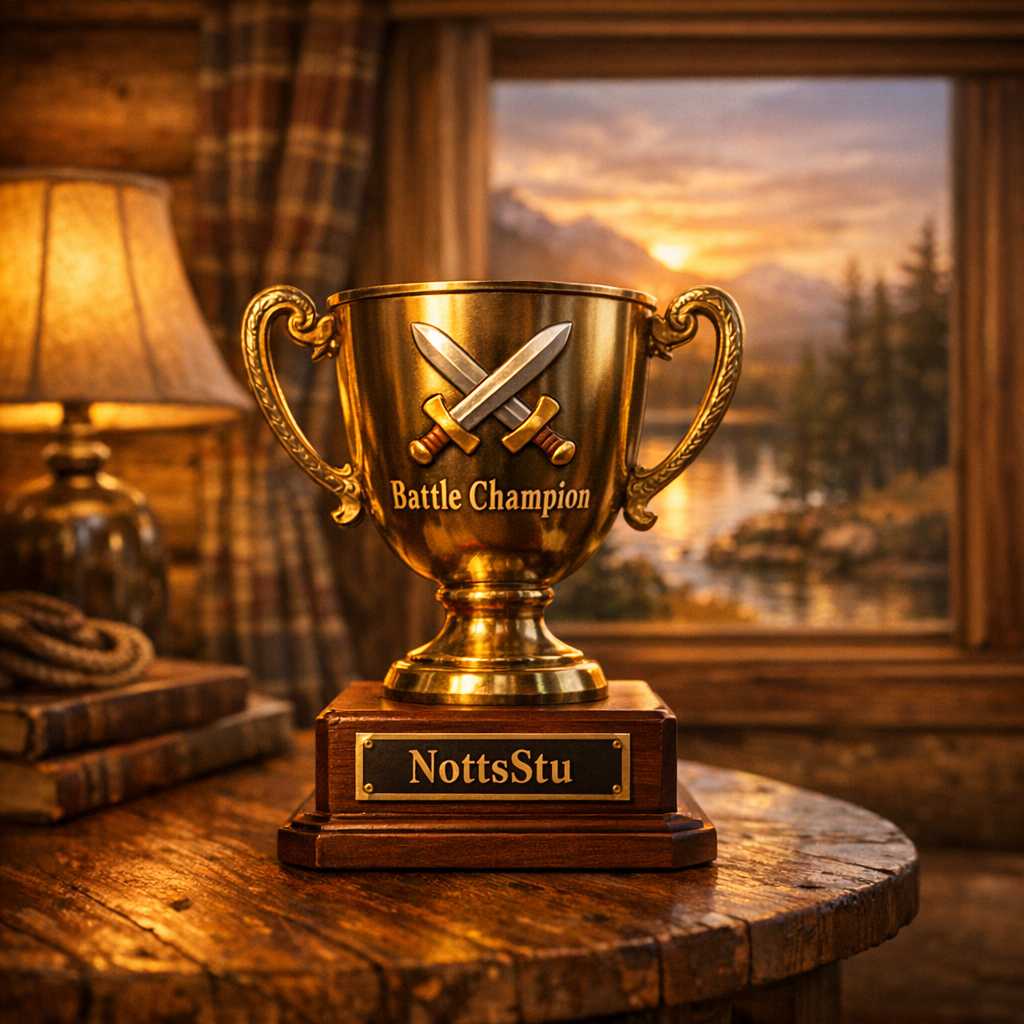 ⚔️ NottsStu ⚔️ is this week’s Battle Champion! 
12 wins, 92% win rate