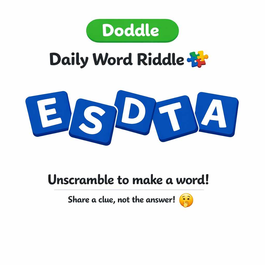 🧩 Daily Word Riddle – Can You Solve It?