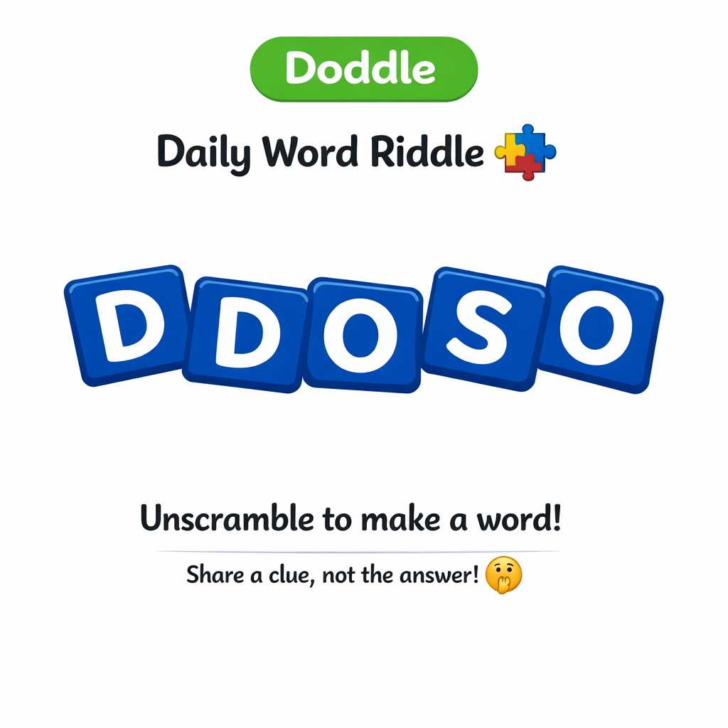 🧩 Daily Word Riddle – Can You Solve It?