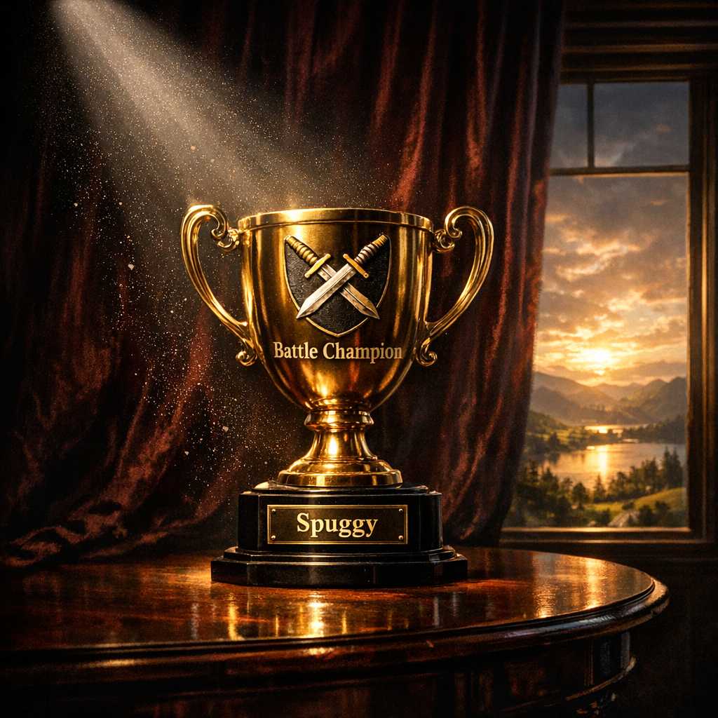 ⚔️ Spuggy ⚔️ is this week’s Battle Champion! 
16 wins, 94% win rate