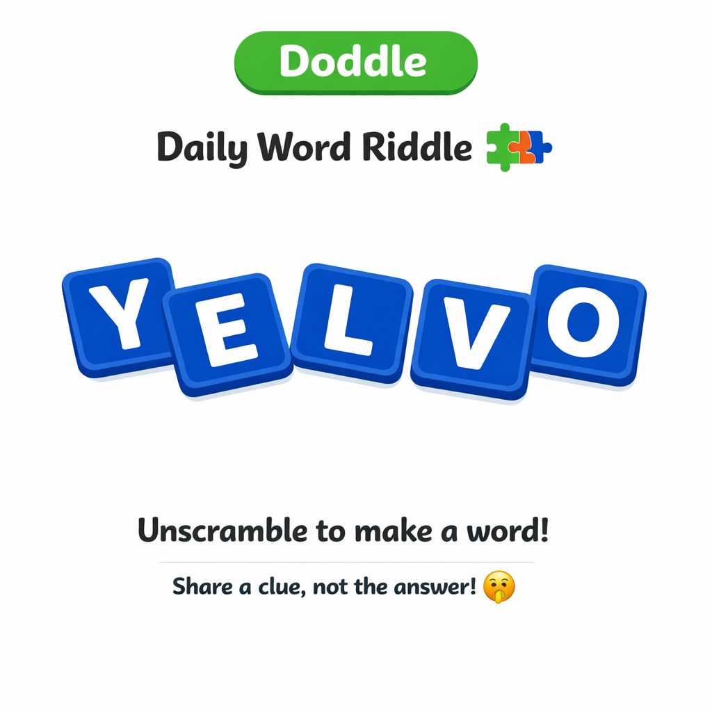 🧩 Daily Word Riddle – Can You Solve It?