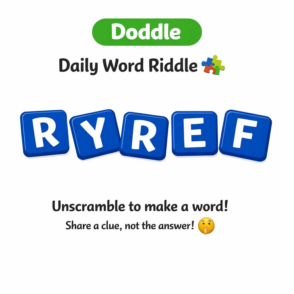 ๐งฉ Daily Word Riddle – Can You Solve It?