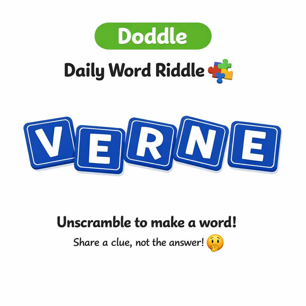🧩 Daily Word Riddle – Can You Solve It?
