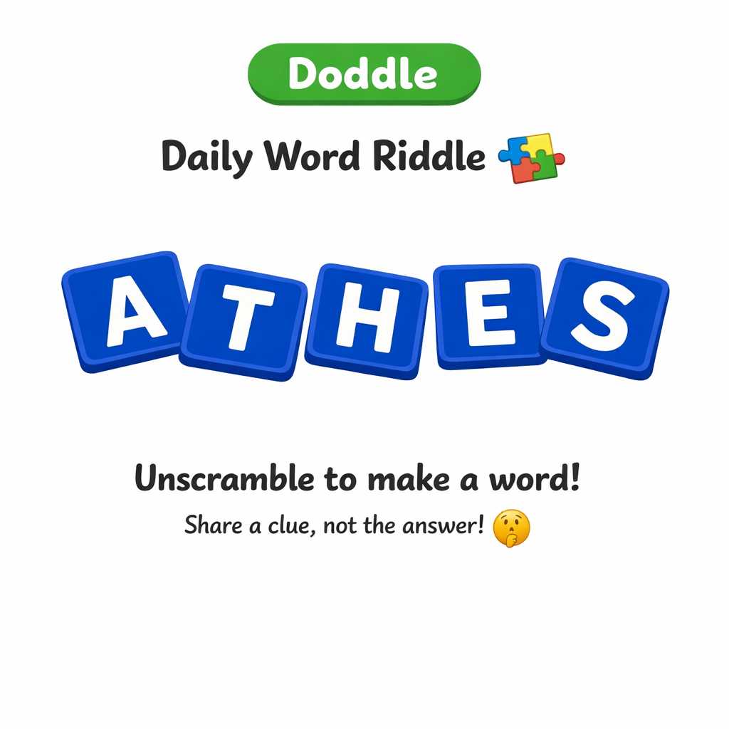 🧩 Daily Word Riddle – Can You Solve It?