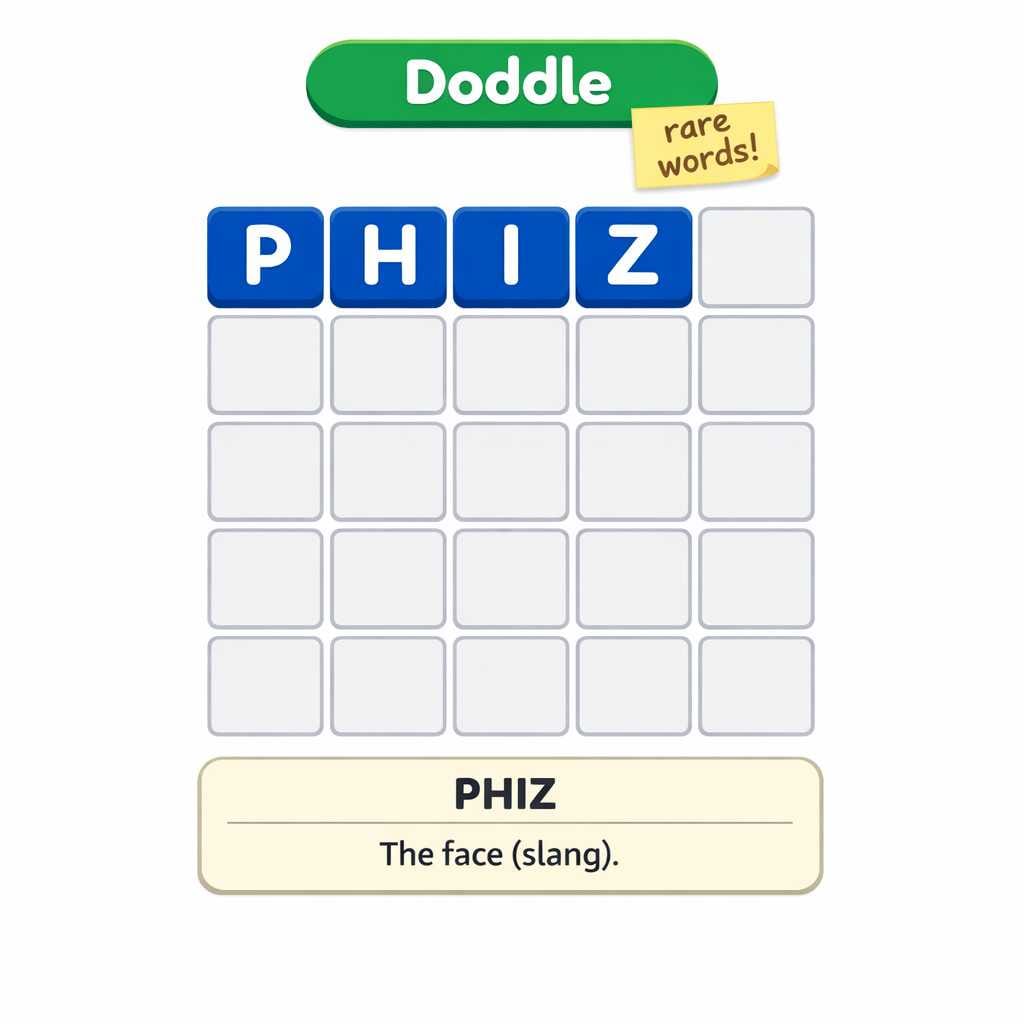 🔷 Rare Word of the Week: PHIZ