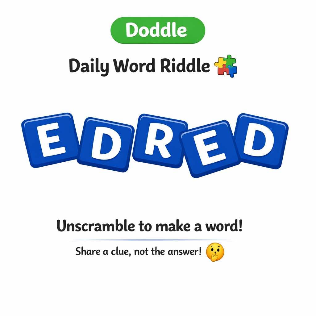🧩 Daily Word Riddle – Can You Solve It?