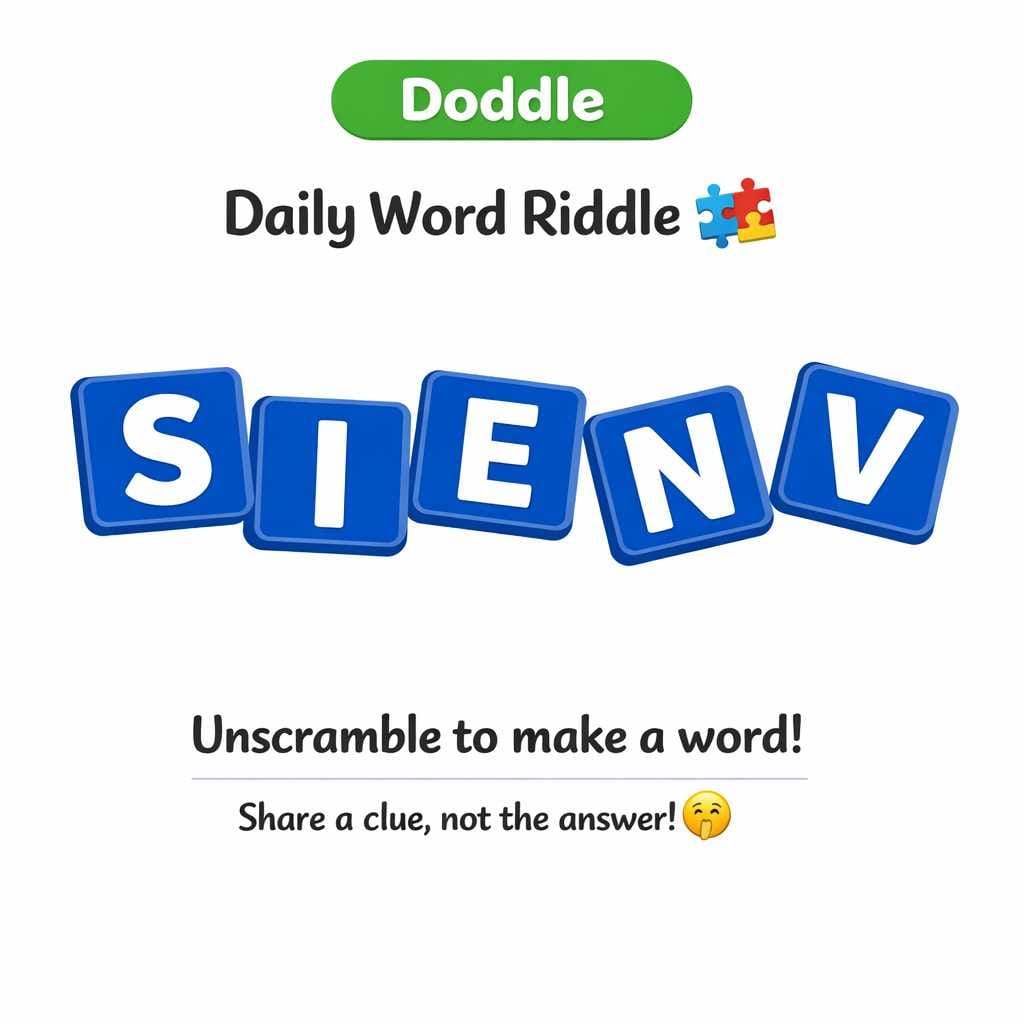 🧩 Daily Word Riddle – Can You Solve It?