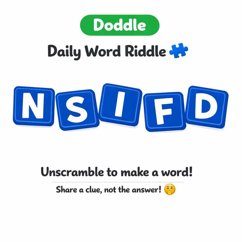 🧩 Daily Word Riddle – Can You Solve It?
