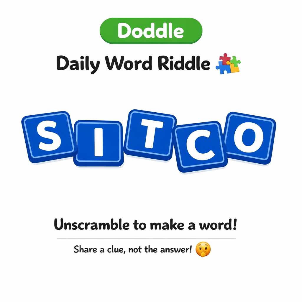 🧩 Daily Word Riddle – Can You Solve It?