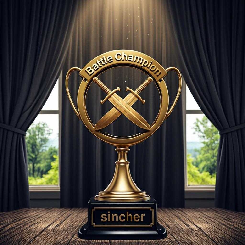 ⚔️ sincher ⚔️ is this week’s Battle Champion!
7 wins, 100% win rate